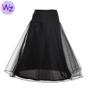 <span class=keywords><strong>Jupon</strong></span> de <span class=keywords><strong>mariage</strong></span> surdimensionné à 1 <span class=keywords><strong>cerceau</strong></span> et 2 couches de fil, avec dentelle corset, style jupe trapèze - Product Image 5