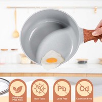 Pot à lait de haute qualité Offre Spéciale ustensiles de cuisine antiadhésifs coulée sous pression poignée en bakélite en aluminium casserole antiadhésive