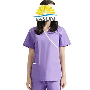 free samples with factory price for china hospital patient wear hospital uniforms medical scrubs hospital patient uniform