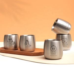 कार्टून स्टेनलेस स्टील बच्चे मग अनब्रेकेबल बच्चों के लिए डबल दीवार अछूता टंबलर - Product Image 6