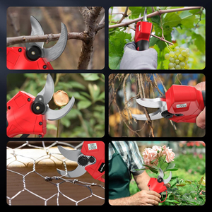 <span class=keywords><strong>Sécateur</strong></span> à ciseaux <span class=keywords><strong>électrique</strong></span> sans fil à piles pour fruits télescopique - Product Image 4