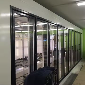 Porte en verre de chambre froide d'affichage de magasin d'alcools promenade dans le congélateur plus frais avec la cave à bière - Product Image 3