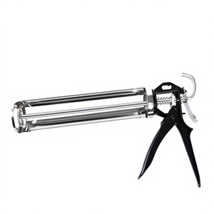 Ergonomic Non-Slip Handle Caulking Gun 360 Degree Rotation Iron Body with Hanging Hole Easy Storage Garage <b>Tool</b> Accessory - Product Image 2