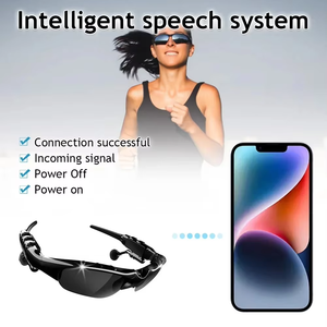 Lunettes de soleil intelligentes 325 pour sports de plein air avec microphone, nouveau casque stéréo portable pour la conduite, lunettes-casque Bluetooth - Product Image 5