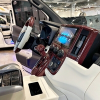 2024 Kit de plan de modification complet de mise à niveau intérieure de voiture accessoire de luxe TOYOTA Hiace Van usine de modification indépendante