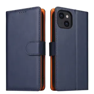 MAXUN Custom Leather Phone 14 Pro Max Cover Style Of 13 Wallet Type Flap For iPhone Case With Card Slot Good Price Holder 8Plus