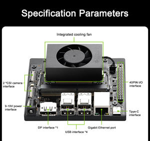 לוח פיתוח רשמי חדש של NVIDIA Jetson Orin Nano Super 8GB עם Jetpack 6.2 67Tops מערכת הפעלה Ubuntu ליישומי בינה מלאכותית - Product Image 2