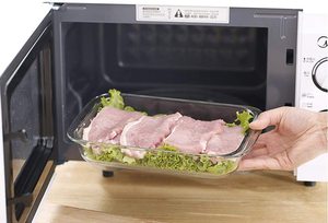 2024 in vetro trasparente teglia da forno in vetro <span class=keywords><strong>per</strong></span> la cottura di piccole casseruole oblunghe rettangolare teglia da forno in vetro - Product Image 6