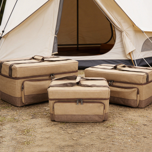 Borsa da Viaggio Pieghevole Grande 55*33*35 CM Impermeabile Leggera con Manico Superiore Facile da Maneggiare per Campeggio e Attività all'Aperto con Logo Personalizzato - Product Image 3