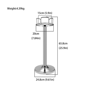 Seau à glace personnalisé en vrac or Rull champagne bière acier inoxydable métal seau à glace en étain avec support pour <span class=keywords><strong>Htel</strong></span> Bars Restaurant - Product Image 6