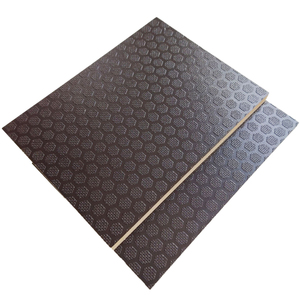 12MM 18mm 21mm pegamento fenólico patrón hexagonal <span class=keywords><strong>Placa</strong></span> de remolque de embarque de búfalo película antideslizante frente a <span class=keywords><strong>madera</strong></span> contrachapada - Product Image 1