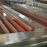 Nouvelle conception de machine de lavage et de séchage de verre par sablage laser 27KW avec moteur et PLC pour la gravure de miroirs intelligents