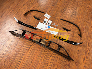 XLstyling accessori per auto per Mercedes <span class=keywords><strong>Benz</strong></span> <span class=keywords><strong>a</strong></span> Class W176 16-18 A45 Sport paraurti labbro splitter Set canard - Product Image 2