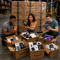 Palette mystère de 10 kg : Smartphones, Montres connectées, Haut-parleurs - Retours clients en vrac pour distributeurs, Prêt à l'exportation