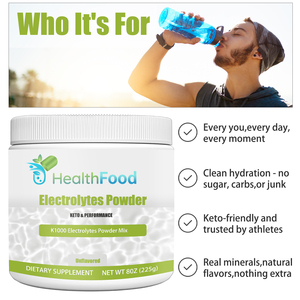 Manufacturer Custom Electrolytes Powder with Magnesium Keto-Friendly and Trusted By Athletes Sodium Dietary <b>Supplement</b> - Product Image 4