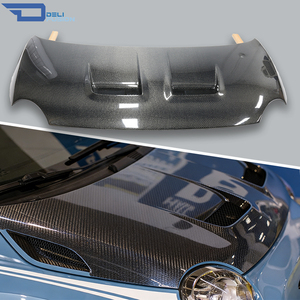 Capot ventilé en fibre de carbone Abarth pour Fiat 500 595 695 Abarth 2007-2024, style DLF - Product Image 1