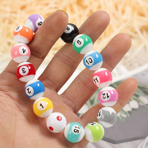 Bolas de Billar Gruesas y Coloridas Opacas de 16 mm, Modelo Reviright G, Material Acrílico para Bolígrafos - Product Image 2