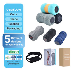 Fitness Yoga Ball Electric Vibrating Fascia Masajes Ball Rodillo de espuma eléctrico para relajarse Muscle Peanut <span class=keywords><strong>Massage</strong></span> Ball - Product Image 4