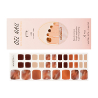 Autocollants 2D Cœur Imperméables Non Toxiques pour Ongles, Nouvelle Arrivée 2026, Gel Polish – Vente Flash