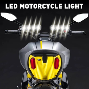 Mini faros LED, luces de conducción, lentes de cuatro ojos, focos delanteros para motocicleta, luz de trabajo, lámpara antiniebla, Bombilla DRL para coche, camión, SUV, ATY - Product Image 6