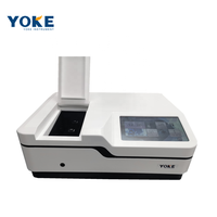 Spectrofotometer Layar Sentuh Seri K Single/Double Beam 190 hingga 1100nm Instrumen Analitik Laboratorium