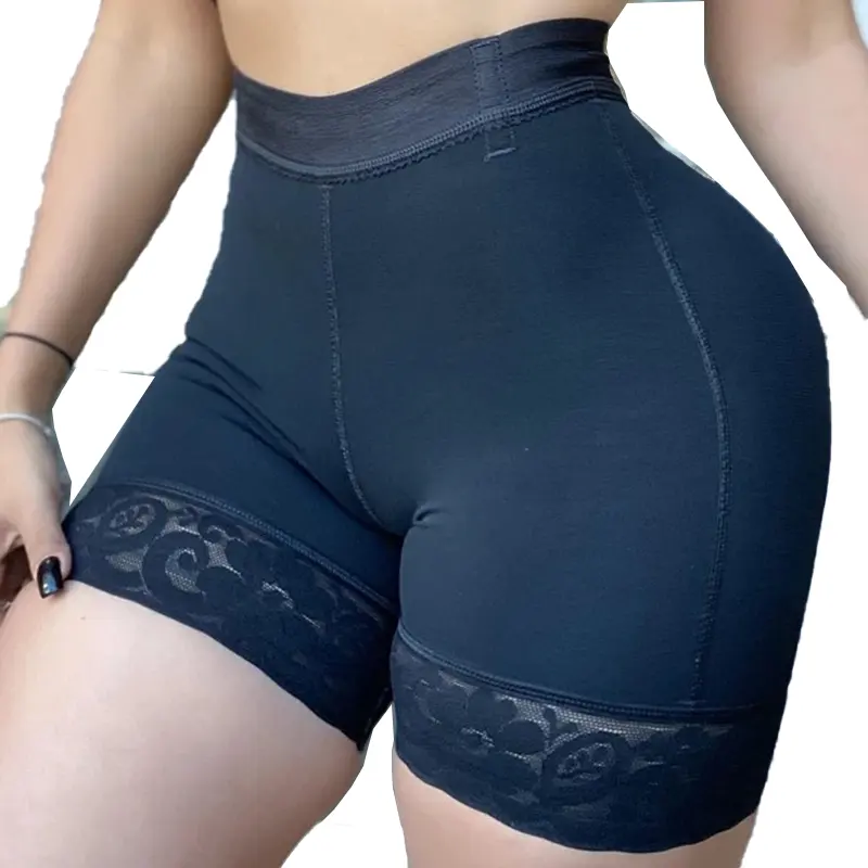 Fajas Colombia nas Shorts Butt Lifter Höschen Unsichtbarer Body Shaper Plus Size Shape wear Hose für Frauen