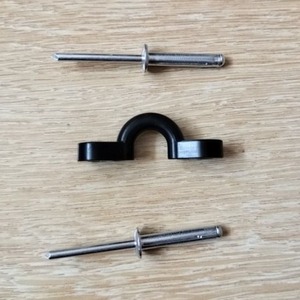 Accesorio para Kayak y Embarcaciones, Hebilla de Cuerda Tipo Puente con Remache, Metálica y Resistente - Product Image 3