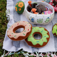 Lebensmittelförmige Plüsch-Welpen-Kauspielzeuge, Hundegeschenk-Spielzeuge, Umweltfreundliche Quietschende Langlebige Kauspielzeuge für Hunde, für Zahnende Haustiere