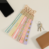 Cordon Tissé Personnalisable Porte-clés avec Logo Personnalisé, Sangle, Portefeuille, Dragonne, Porte-clés Téléphone Tendance, Accessoires en Polyester