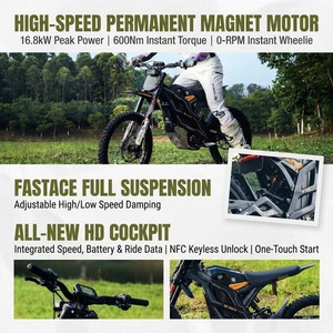 <span class=keywords><strong>Prix</strong></span> d'usine 79bike Falcon GT 16.8kW Moto électrique tout-terrain 120 km d'autonomie avec démarrage sans clé NFC - Product Image 3