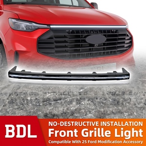Barre lumineuse LED compatible pour <span class=keywords><strong>Ford</strong></span> <span class=keywords><strong>Transit</strong></span> Custom MK2 2024+, bande DRL supérieure avant avec lampes blanches - Product Image 2