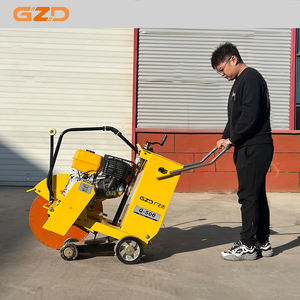Machine à découper le béton diamantée de 24 pouces, à essence ou à moteur diesel, à poussée manuelle, de la marque GZD Road Machinery - Product Image 5