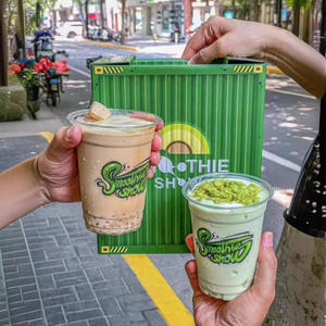 Hot Selling Disposable Plastic <b>Cups</b> 360ml 500ml 600ml 700ml Capacities Customized Logo <b>Cold</b> Drink Use Sizes Ranging 12oz 32oz - Product Image 6