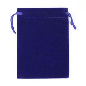 Sac en velours avec cordon de serrage, pochette cadeau, emballage en tissu coloré, mini sacs à bijoux pour l'emballage - Product Image 5