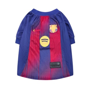 Chaleco Deportivo de Fútbol para Mascotas, de Poliéster, con Rayas Rojas y Azules, Transpirable, Protector Solar, Fácil de Limpiar, Estilo <span class=keywords><strong>Barcelona</strong></span> - Product Image 6