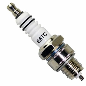 Pièces <span class=keywords><strong>de</strong></span> rechange pour moto HF Benma <span class=keywords><strong>Bougie</strong></span> d'allumage E6TC Scooter <span class=keywords><strong>Quad</strong></span> Dirt Bike ATV Pièces d'allumage <span class=keywords><strong>Bougie</strong></span> d'allumage E6TC 50CC 110CC - Product Image 1