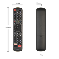 Control Remoto Universal de Repuesto EN2BC27 para Smart TV, Compatible con Todos los Televisores Inteligentes Hi/sense 4K LED HD UHD