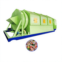 Trommel de criblage rotatif pour déchets solides municipaux, machine de tri et de recyclage des déchets, équipement certifié CE avec roulement