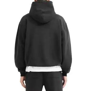 Sweat à capuche unisexe délavé à l'acide, style streetwear, 500 g/m², sweat à capuche ample pour homme, sweat à capuche de haute qualité pour homme - Product Image 6