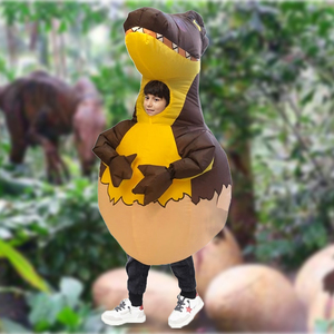 Orijinal yetişkin şişme tam vücut dinozor kostüm kids 'blow-up maskot takım partiler için Anime tarzı paskalya tatil için - Product Image 6