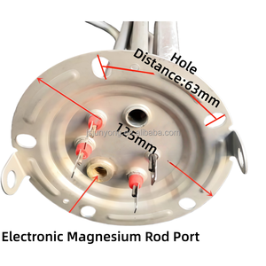 Élément chauffant rond à bride électrique 220V 2,5KW conçu en usine <span class=keywords><strong>sans</strong></span> trou de sonde Ariston pour le chauffage par pompe à chaleur air-<span class=keywords><strong>eau</strong></span> - Product Image 4
