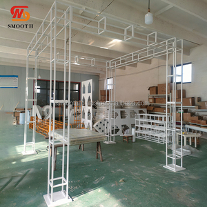 Arco de Metal Dorado para Decoración de Escenarios de Bodas, Soporte para Chuppah - Product Image 3