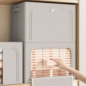 Clothing <b>Storage</b> Box Household Sustainable Multifunction Customizable Large Capacity Wardrobe Organizer - Product Image 3