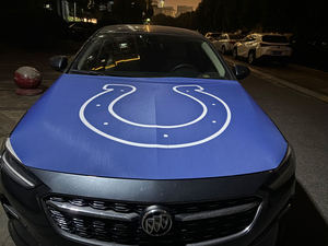 Funda para Capó de Coche Personalizada al por Mayor, Nueva, de la India, con Tejidos Elásticos Lavables, Pancarta para Capó de Coche - Product Image 4