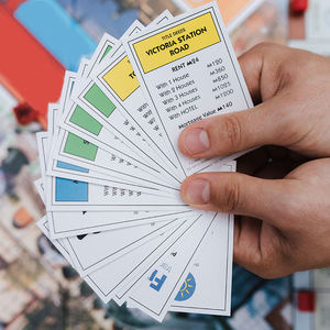 Vendita diretta in fabbrica gioco monopolistico personalizzato per la vita dei bambini gioco da tavolo <span class=keywords><strong>Monopoli</strong></span> per la famiglia - Product Image 2