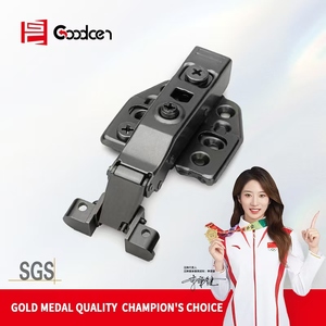 مفصلات إطار من الألومنيوم ذو اتجاهين من Goodcen سهلة التركيب لا تتطلب أي مثقاب ثلاثي الأبعاد مفصلات خزانة قريبة ناعمة - Product Image 5