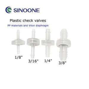 Lagedruk Eenrichtingsmembraanconnector Niet-Terugkerende Veer Terugslagklep Sus316 Veer 1/8 "-3/8" Maat Rohs Gecertificeerd Klein Plastic - Product Image 2