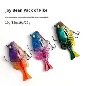 Señuelo <span class=keywords><strong>de</strong></span> Pesca <span class=keywords><strong>de</strong></span> PVC Suave <span class=keywords><strong>de</strong></span> 10g 15g 19g 22g con <span class=keywords><strong>Plomo</strong></span> Interno, <span class=keywords><strong>para</strong></span> Lubina, Lucioperca, Salmón, Biónico, Luminoso, <span class=keywords><strong>para</strong></span> Pesca en Río, Barco, Agua Salada, <span class=keywords><strong>Trolling</strong></span> - Product Image 6