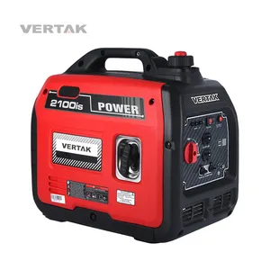 VERTAK Nuovo Prodotto Per Uso Domestico Portatile 2000W Motore A Gas Generatore Super Silenzioso Mini Generatore