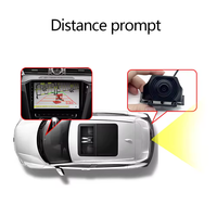 Micro caméra radar pour le rappel de distance d'assistance au stationnement, rappel d'objet de flux, prédiction de la prévention des collisions.